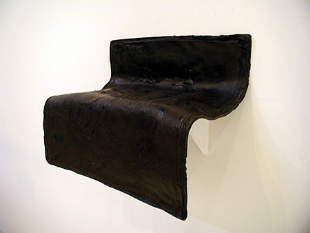 Eduardo Costa
Black Painting Without A Canvas, 2002
acrylic paint, 24 x 20 x 3/4 inches