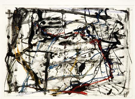 Eugenijus Cukermanas
Untitled, 1995
mixed media on paper, 42 x 61 cm