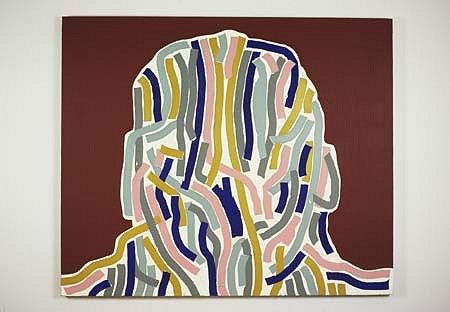 Gary Cruz
Joe, 2003
oil, acrylic, shave cream on canvas, 61 x 73 inches