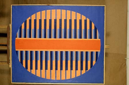 Anna Cyronek Kalinowska
AB Ellipse, 1969
oil on canvas, 43 x 51 inches