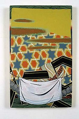 Tom Burckhardt
Laundristan, 1996
enamel on wood, 14 x 8 inches