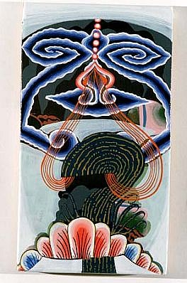 Tom Burckhardt
Dingin Daddy, 1996
enamel on wood, 12 1/2 x 7 inches