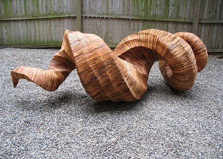 Benjamin Butler
The Beast, 2006
cedar, 37 inches diameter x 86 inches