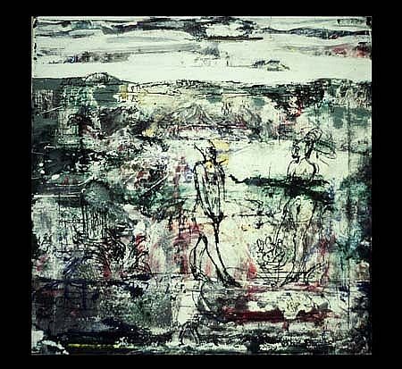 Grzegorz Bienias
Sleepy Region, 2005
oil on canvas, 100 x 100 cm