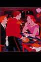 Lynn Bostick, Having Dinner on the Night Train
1990, oil on canvas