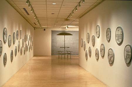 Peter Bowyer
Further Arrangement (Detail), 1995
mixed media installation