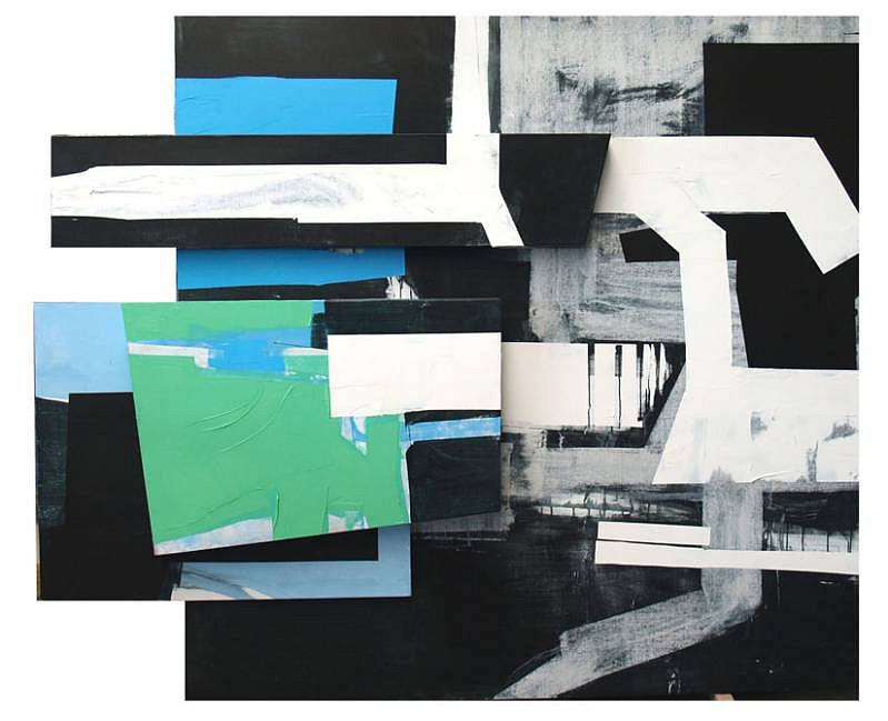 Javier Balda
Untitled, 2008
oil, acrylic and collage on canvas, 200 x 240 x 20 cm