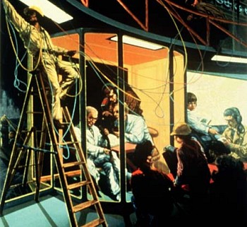 Jack Beal - Technology (20th Century Labor Mural)