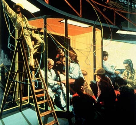 Jack Beal
Technology (20th Century Labor Mural), 1974 - 1977
oil on canvas, 146 x 150 inches