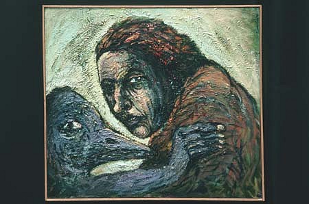 Miriam Beerman
Corridors of the Soul, 1987
oil on canvas, 36 x 40 inches