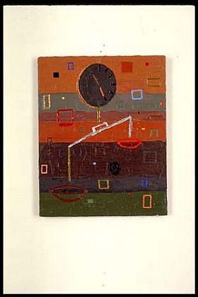 Elizabeth Albert
Weighting (Rough), 1995
oil, enamel on canvas, 20 x 16 inches