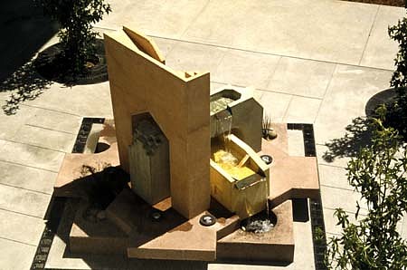Michael Acker
Bayer Arches, 2000
concrete, copper, water, plants, 81 x 96 x 96 inches