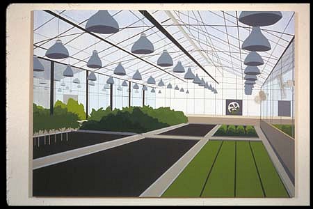 Brian Alfred
Monsanto, 2001
acrylic on canvas, 60 x 84 inches