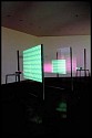 Iole Alessandrini, Schizophrenic- a/o
2001, plexiglass, metal, video sound