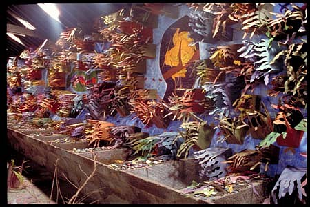 Francisco Alvarado-Juarez
Natura- Fr�gil, 1991
mixed media, 108 x 192 x 2652 inches