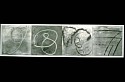 Candida Alvarez, Los Numeros
1994, oil on birch panels