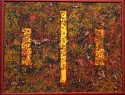 Lionel Amosset, Magic Columns
2003 - 2004, oil on paper