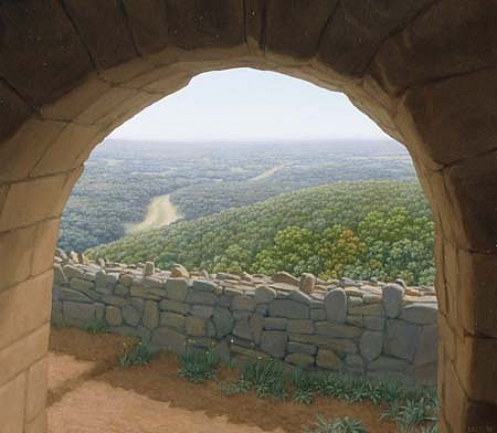 Timothy Arzt
Castle View, 1996
oil on panel, 7 x 8 inches