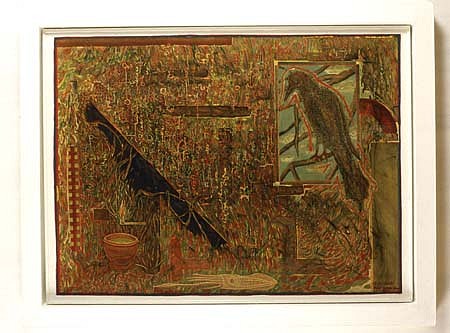 Peter Arakawa
Latent Content, 1990
varithaned gouache, 30 x 22 inches
