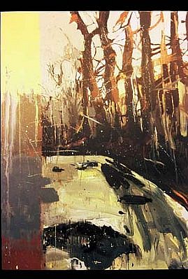 Carl Auge
Behind the Donut Shop, 2005
oil on canvas, 84 x 62 inches