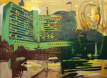 Carl Auge
Isolation No. 1, 2006
oil on panel, 48 x 72 inches