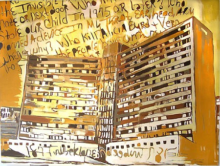 Carl Auge
Question, Answer No. 2, 2005
oil on canvas, 72 x 96 inches