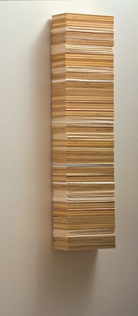 Kate Carr
Stack 2, 2008
plywood, fabric, 25 x 6 x 3 in.
