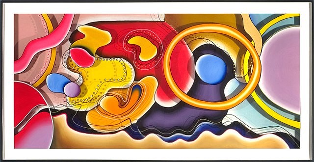 Stevens Jay Carter
C-Note LI, 2006
mixed media on 3D plexi, 48 x 96 in.