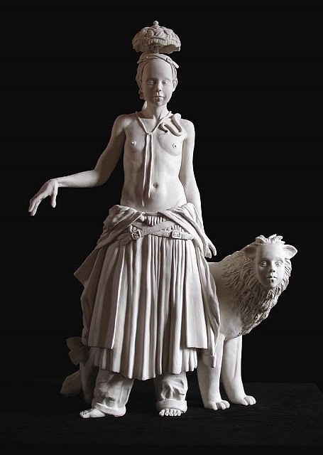 Tricia Cline
The Exile and the Manticore, 2008
porcelain, 20 x 12 x 7 in.