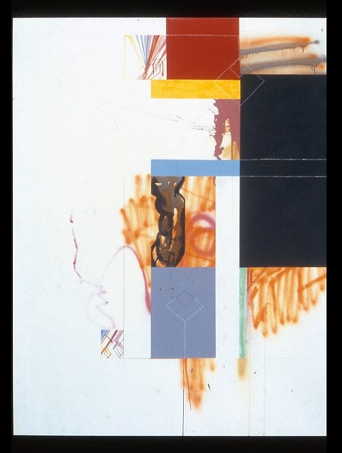 Sarah Cain
Believers No. 4, 2006
mixed media on paper, 74 x 61 in.