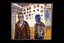 John Carey, Two Figures
2000, acrylic on wood
