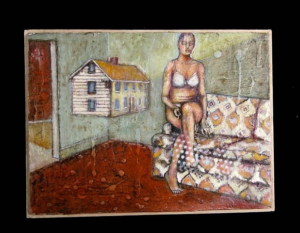 John Carey
Jersey, 2001
acrylic on wood, 12 x 16 in. (30.5 x 40.6 cm)