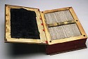 Crystal Cawley, Ledger
2005, altered book, beeswax