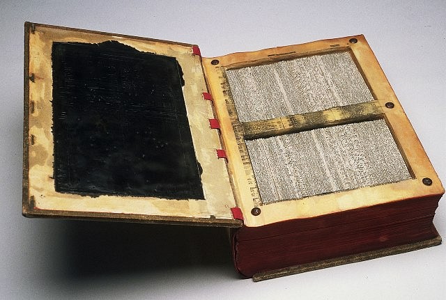 Crystal Cawley
Ledger, 2005
altered book, beeswax, 12 x 9 1/2 in. (30.5 x 24.1 cm)