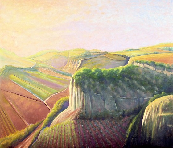 Ray Ciarrocchi
Italian Landscape - Evening, 2009 - 2010
oil on linen, 48 x 56 in. (121.9 x 142.2 cm)
