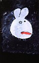 Laura Castellanos, bummer bunny
2006, acrylic on tar paper
