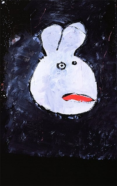 Laura Castellanos
bummer bunny, 2006
acrylic on tar paper, 60 x 38 in.