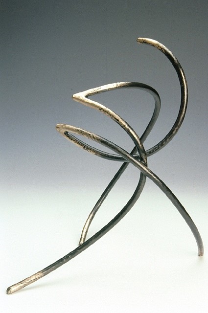 Dave Caudill
Solo No. 9, Alternate Stance, 2007
bronze fabrication, 12 x 9 x 10 in.