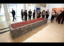 Marcella Campa, Identity Map Games
2008, 1500 grey bricks, red plastic