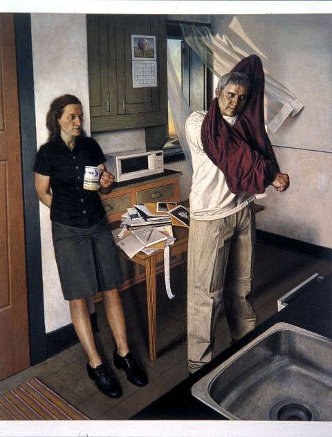 Paul Fenniak
The Kitchen (Ways of Escape), 2002
oil on canvas, 78 x 60 in.