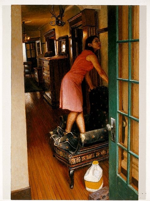 Paul Fenniak
The Tenant, 2004
oil on wood, 24 x 14 in.