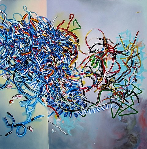 Michael Gellatly
Anecdote, 2008
oil on canvas, 60 x 60 in.