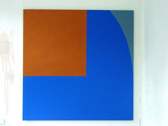 Richard Gorman
Held Orange, 2004
oil on linen, 170 x 170 cm
Milan