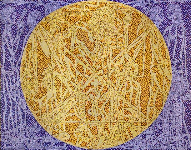 Timmy Graham
The Great Whore, Revelations 17, 2008
oil on canvas, 144 x 180 in.