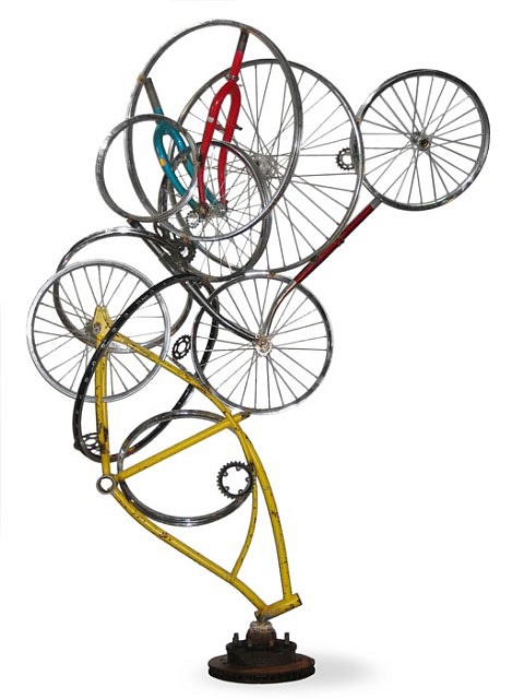 Mark Grieve
Composition No. 4, 2008
discarded bicycles, 72 x 48 x 120 in.