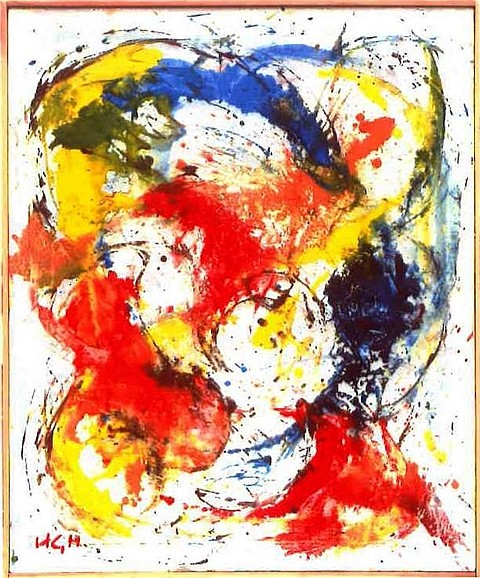 Hans Haagen
Space Change, 2003
oil on canvas, 110 x 100 cm