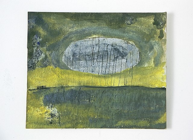 Patrick Hall
Green Earth and Sky, 2005
watercolor and ink on paper, 6 x 7 in.