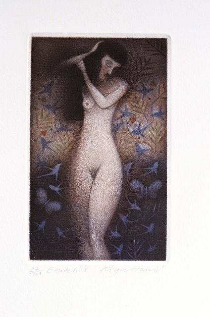 Roger Harris
Etude No. V
mezzotint