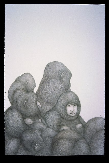 Haegeen Kim
Untitled, Self-portrait, 2006
colored pencil on paper, 40 x 26 in.