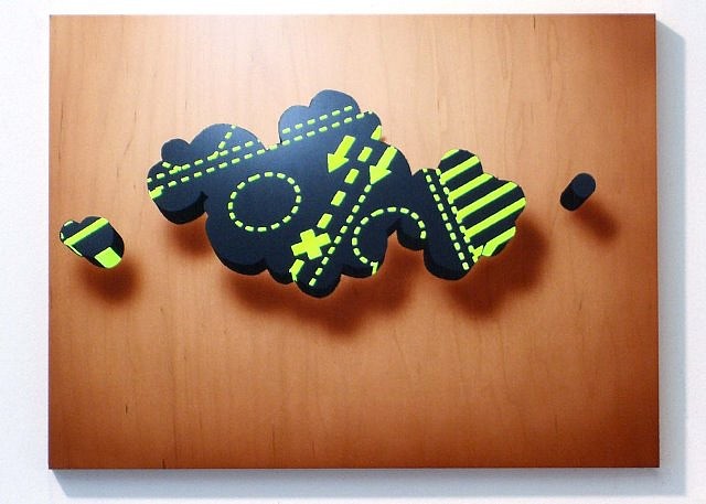 Dan Levenson
interstate-cloud_wood_1, 2005
acrylic on birch panel, 18 x 24 in.
